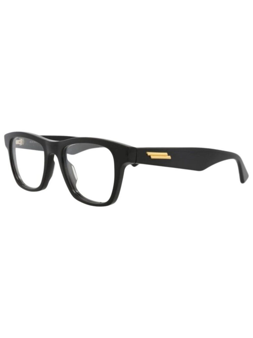 New Bottega Veneta Women's Eyeglasses Square Rectangle Acetate Frame Mens Black
